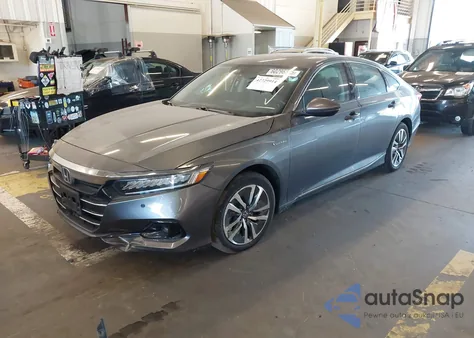 2021 Honda Accord Hybrid Ex-L from USA, damaged, VIN 1HGCV3F55MA013847